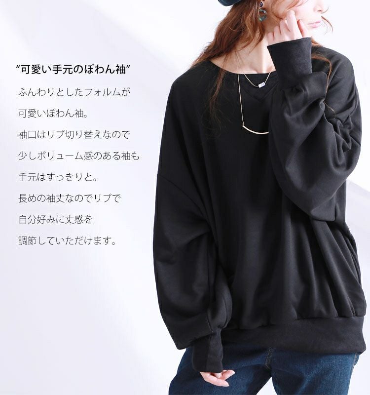 大きいサイズ レディース BIGトレーナー　sw-0151
