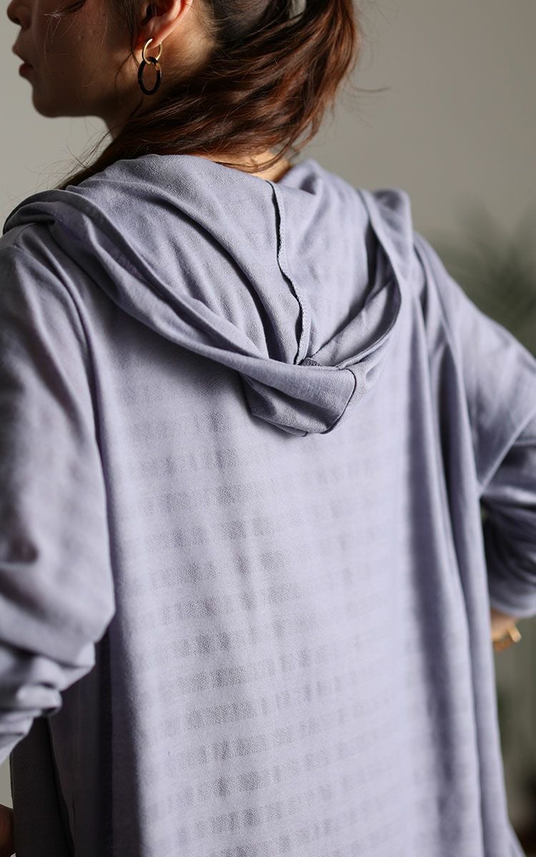 大きいサイズ レディース UV対策吸湿速乾フーディーカーディガン　map-98l