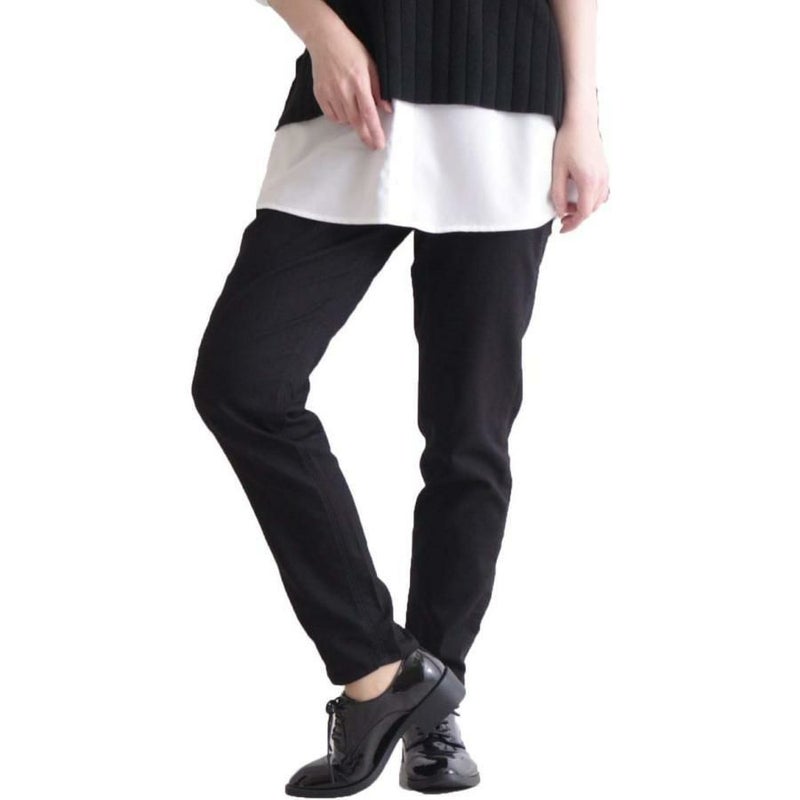 大きいサイズ レディース プルオンスキニーデニム 【低身長さんサイズ有】　tkb-127679320 ブラック（股下73cm）