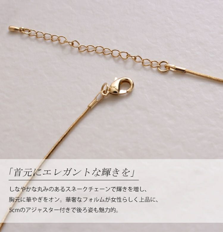 大きいサイズ レディース しずく形コットンパールネックレス　humio-012 【メール便可】