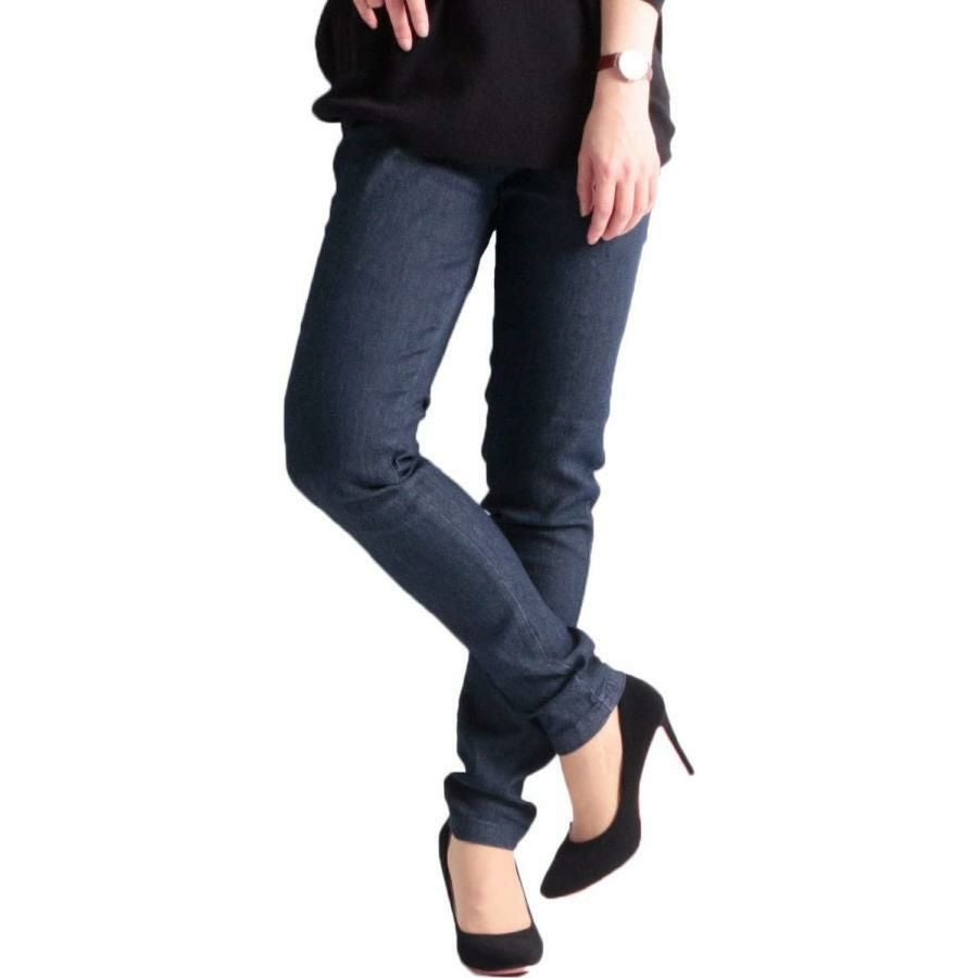 大きいサイズ レディース 美脚ストレッチスキニーデニムレギンスパンツ　jp007d デニム