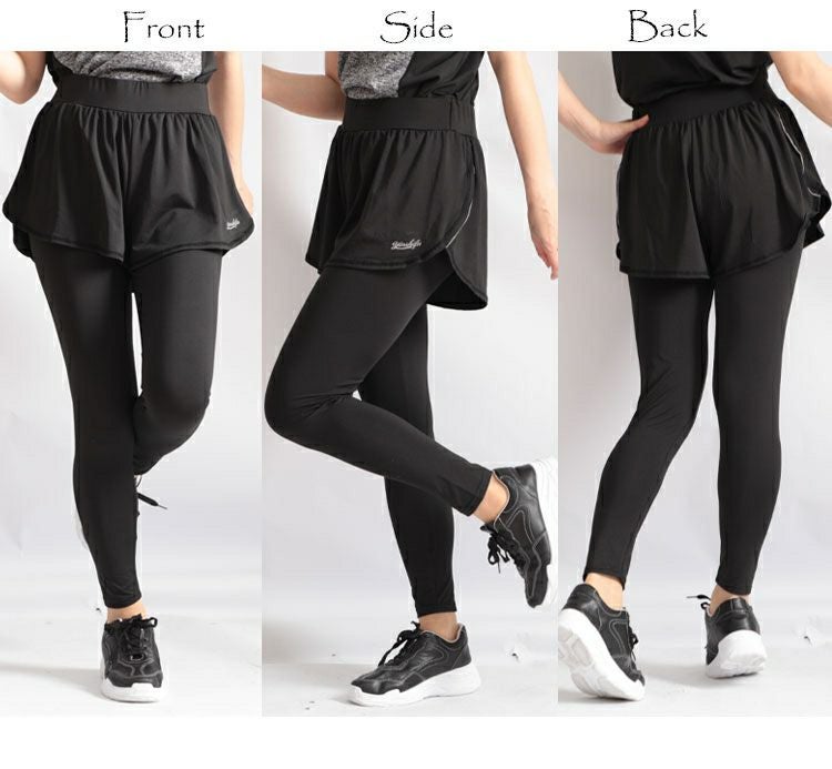 大きいサイズ レディース スポーツウェア3点セット　goldy-484