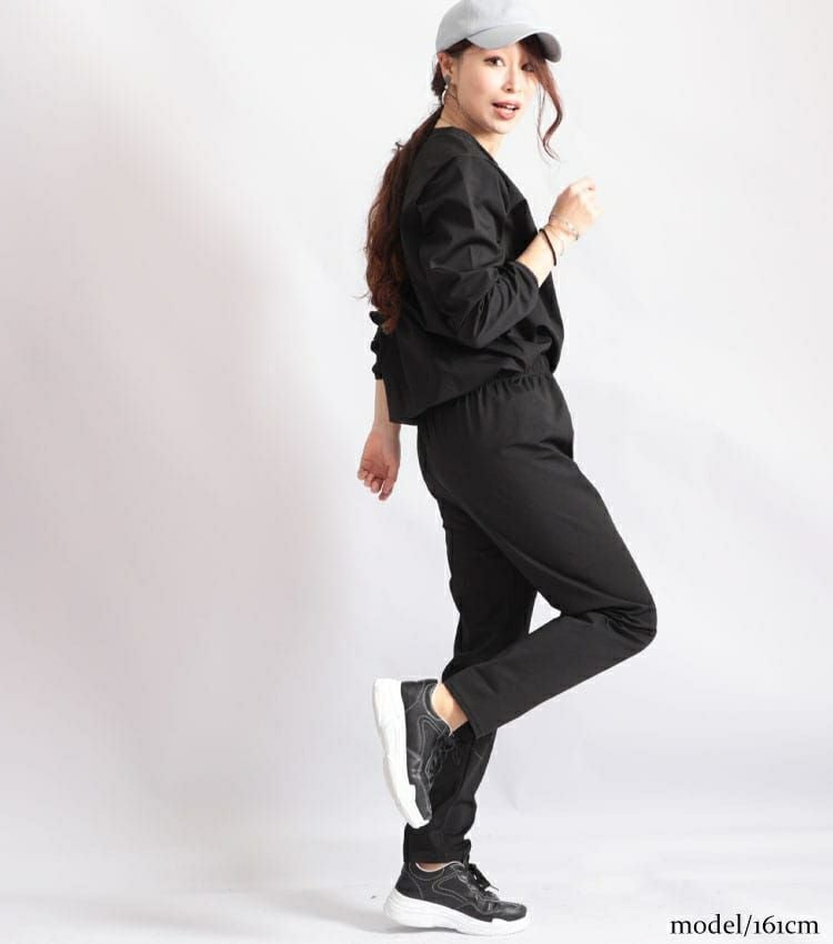 大きいサイズ レディース 爆汗10倍！着るだけダイエットサウナスーツ　goldy-483