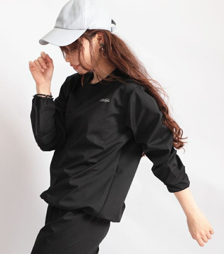 大きいサイズ レディース 爆汗10倍！着るだけダイエットサウナスーツ　goldy-483