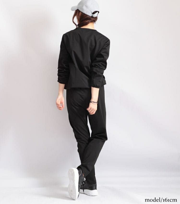 大きいサイズ レディース 爆汗10倍！着るだけダイエットサウナスーツ　goldy-483