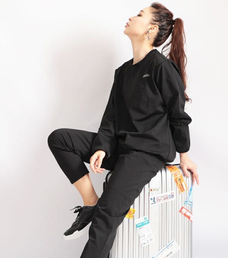 大きいサイズ レディース 爆汗10倍！着るだけダイエットサウナスーツ　goldy-483