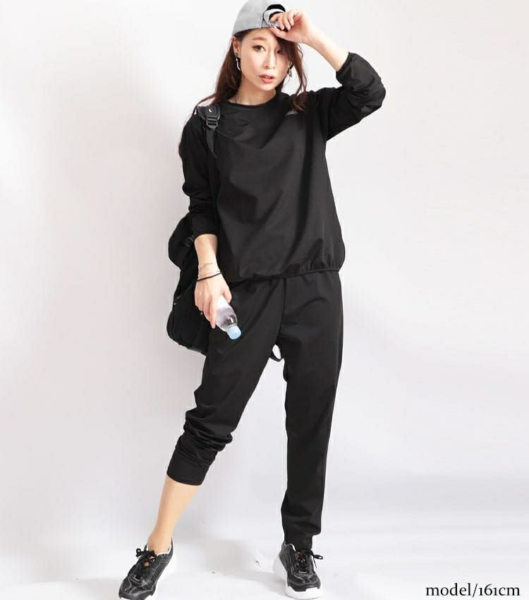 大きいサイズ レディース 爆汗10倍！着るだけダイエットサウナスーツ　goldy-483