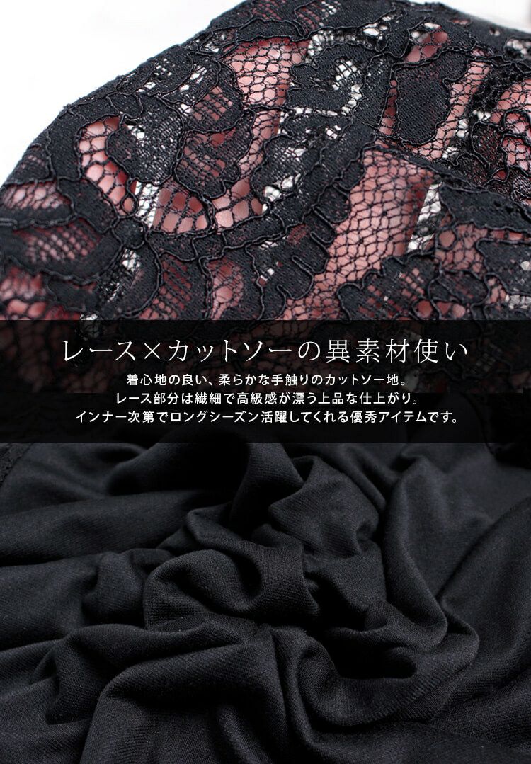 大きいサイズ レディース レース切替えジップアップパーカー　sw-0323