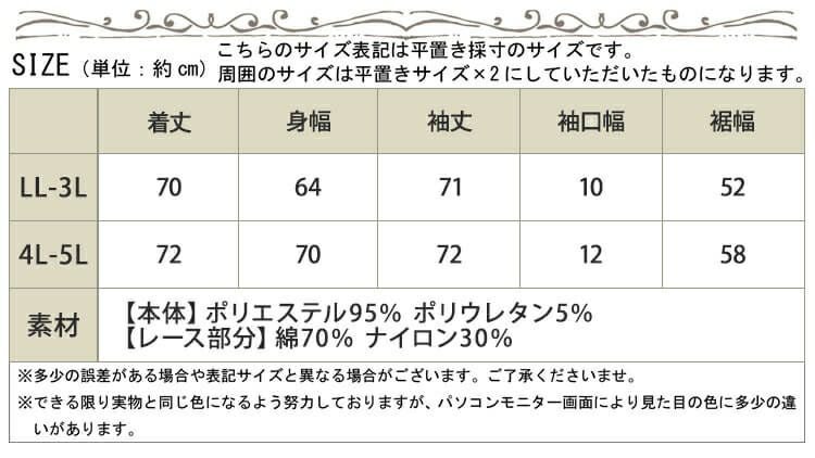 大きいサイズ レディース レース切替えジップアップパーカー　sw-0323