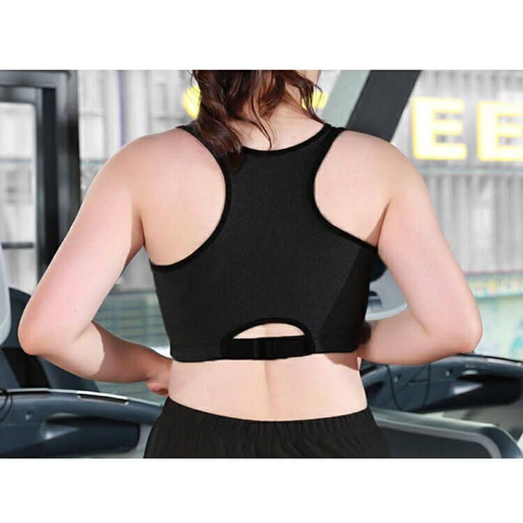 大きいサイズ レディース 取り外し可能カップ付きスポーツブラジャー　goldy-539