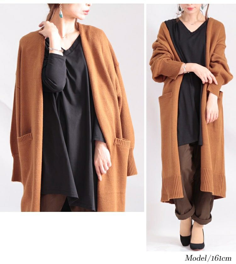 大きいサイズ レディース Vネックカットソーチュニック　maru-6402