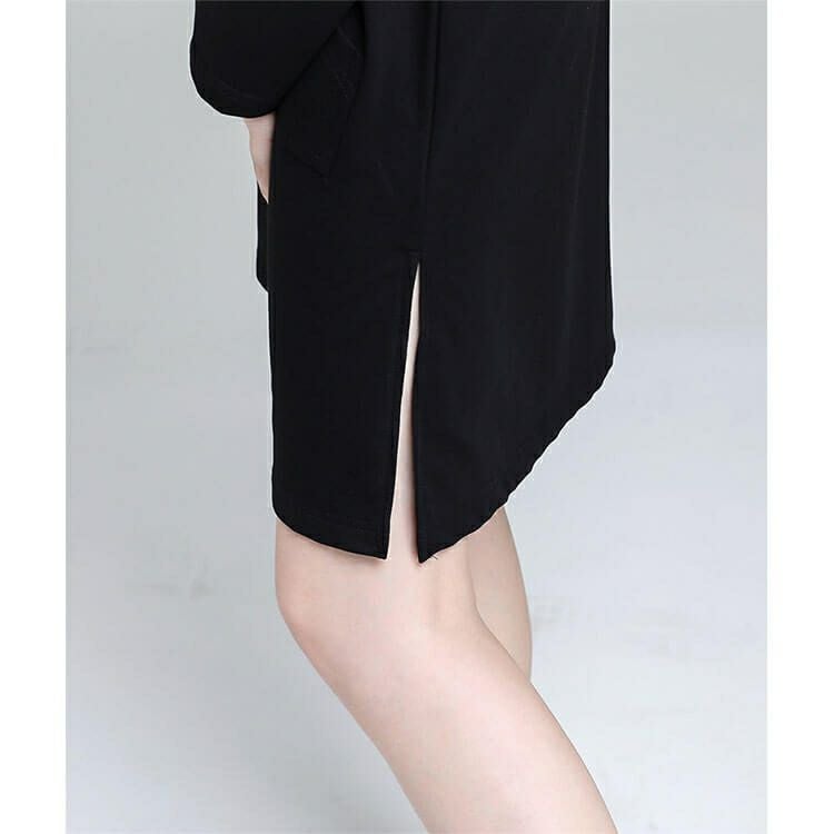 大きいサイズ レディース パーカーワンピース　goldy-534