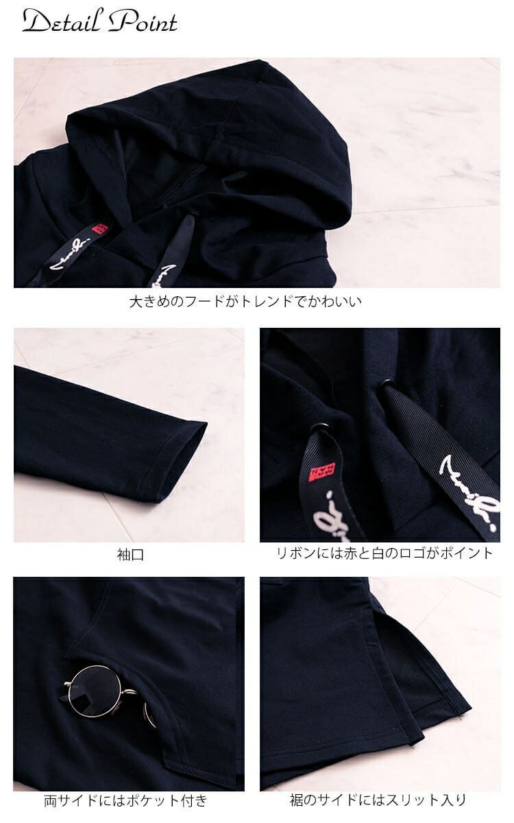 大きいサイズ レディース パーカーワンピース　goldy-534