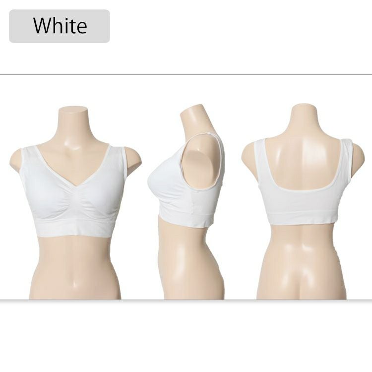 大きいサイズ レディース 取り外し可能カップ付きノンワイヤーブラ　goldy-540
