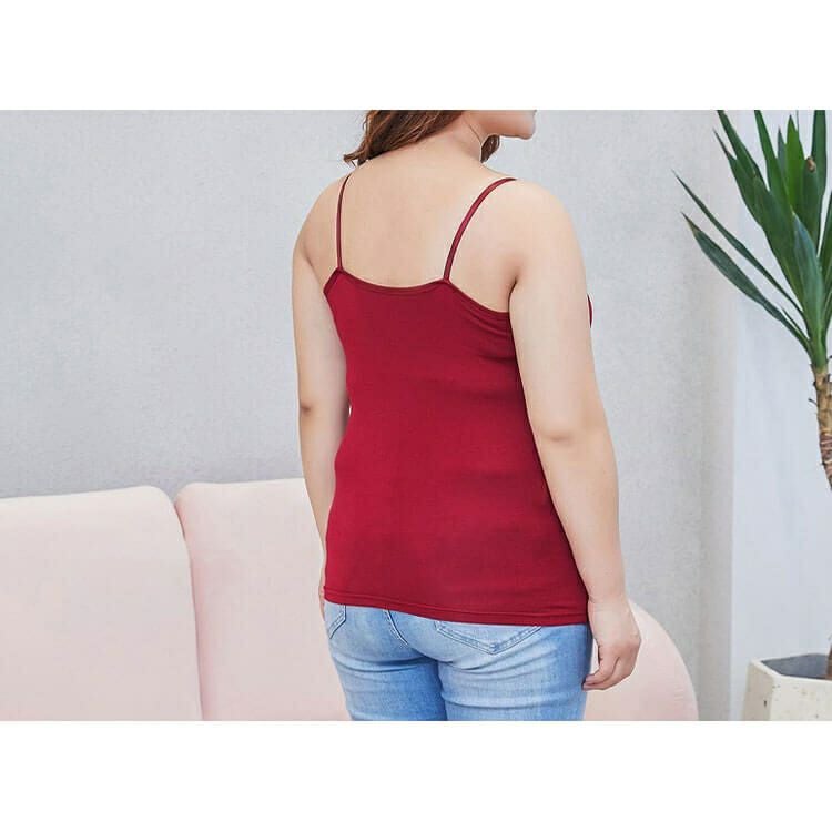 大きいサイズ レディース ブラカップ付きキャミソール　goldy-546