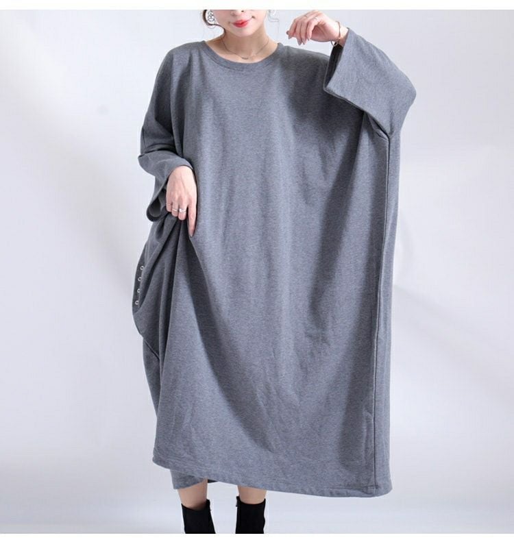 大きいサイズ レディース オーバーサイズワンピース　jp288