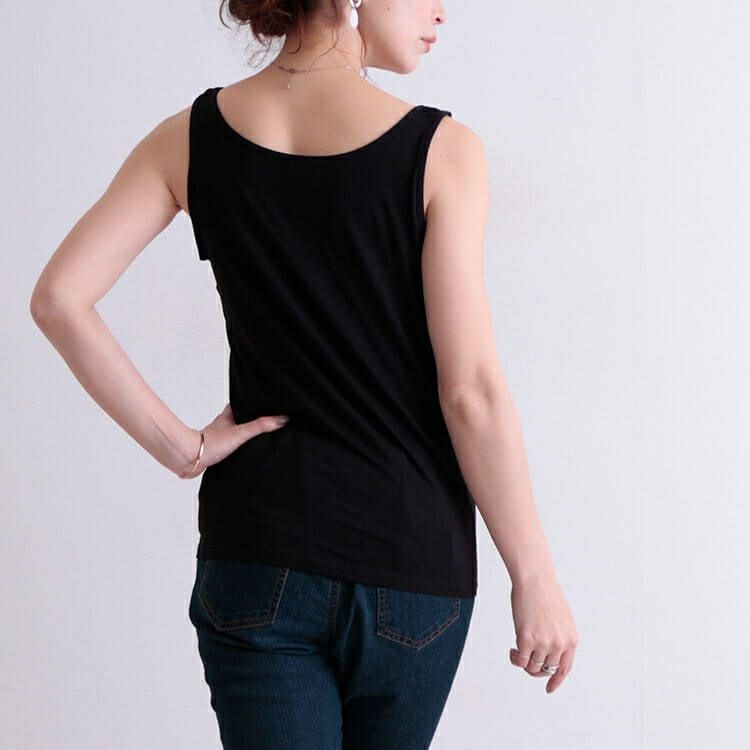 大きいサイズ レディース ブラカップ付きタンクトップ　goldy-550