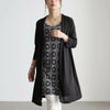 大きいサイズ レディース トッパー重ね着風チュニック　jp283 ブラック