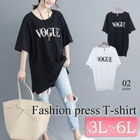 大きいサイズ レディース ロゴTシャツ　goldy-614 【メール便可】