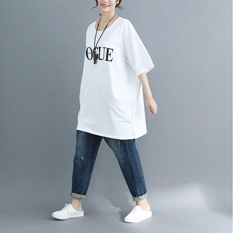 大きいサイズ レディース ロゴTシャツ　goldy-614 【メール便可】