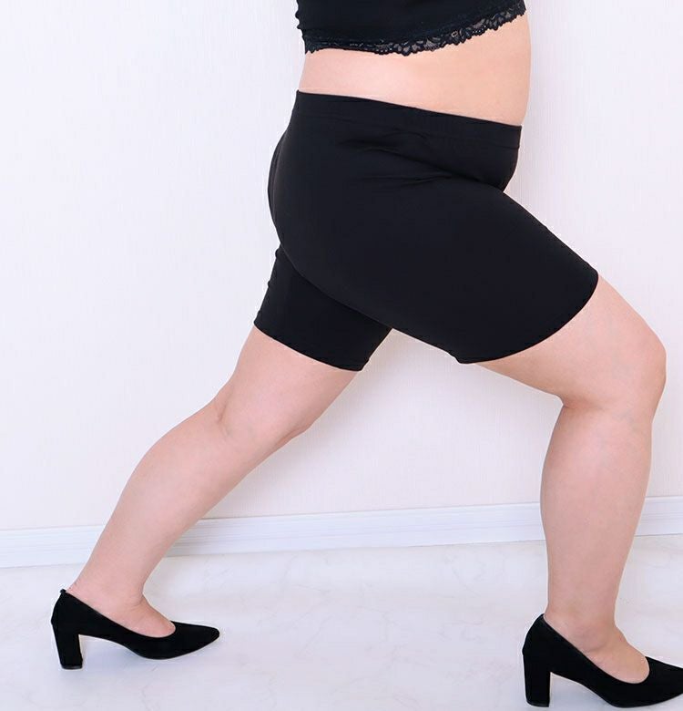 大きいサイズ レディース 3分丈 春夏用 股擦れ防止パンツ　sw-0000ss 【メール便可】