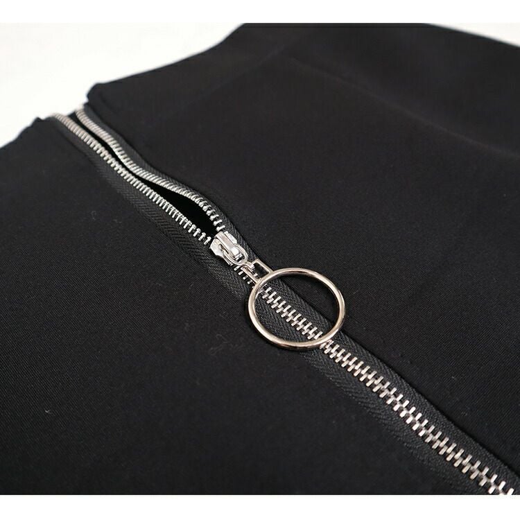 大きいサイズ レディース ビッグサイズ ジップアップタイトスカート　goldy-624 【メール便可】