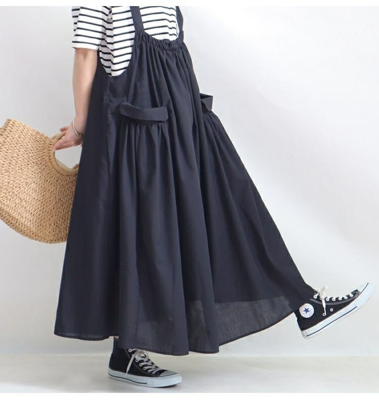 大きいサイズ レディース サロペットワンピース　sw-0359