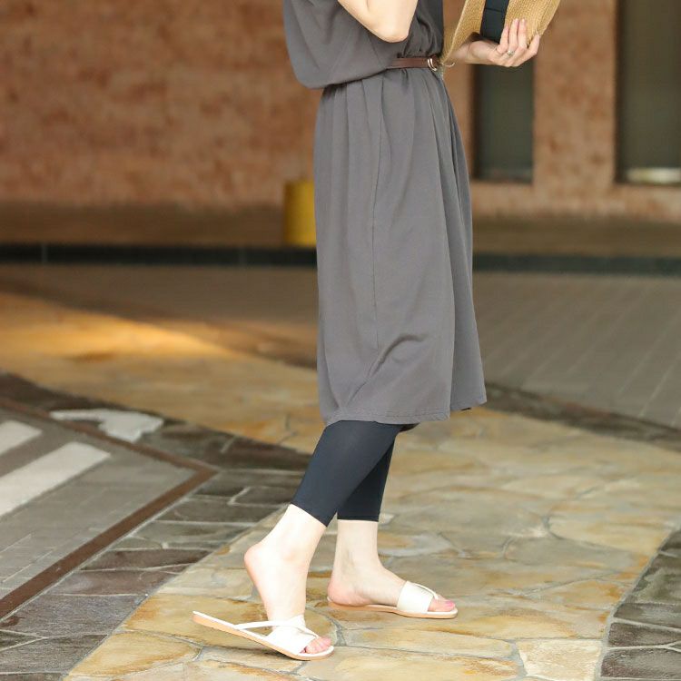 大きいサイズ レディース 接触冷感レギンス　pure-012 【メール便可】