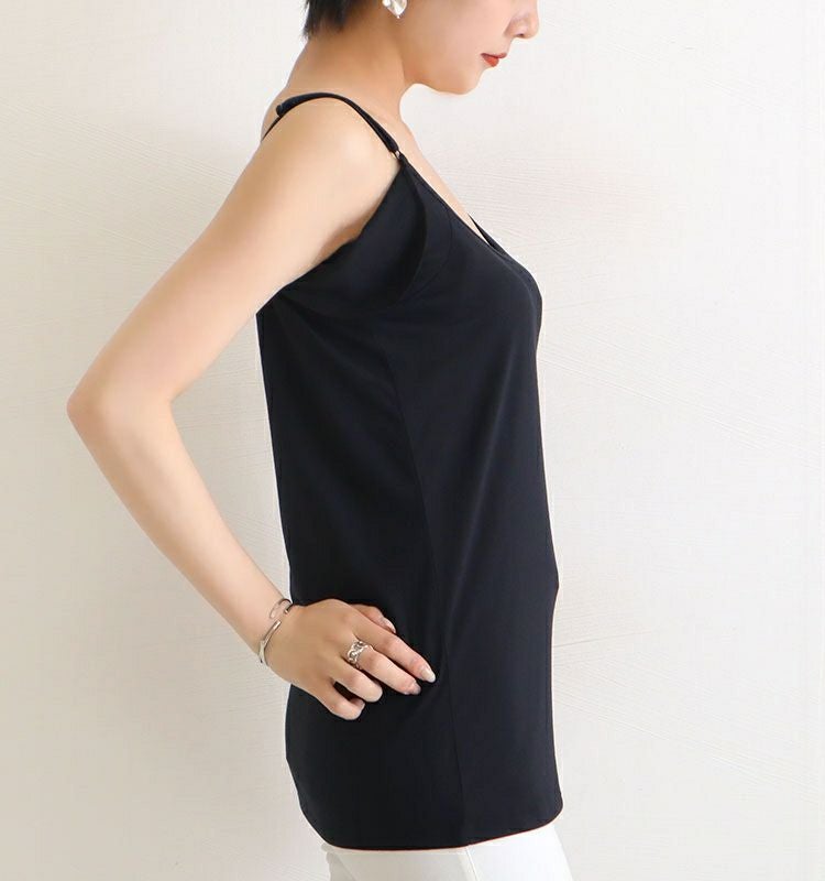 大きいサイズ レディース 汗脇パッド付きインナー　mo-008 【メール便可】