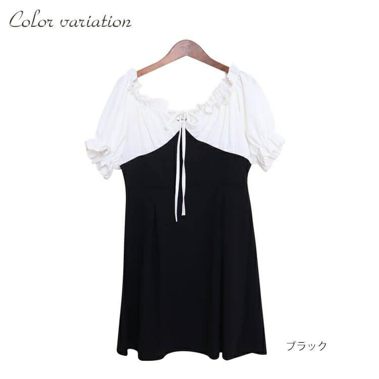 大きいサイズ レディース オフショルダー膝丈ワンピース　goldy-674