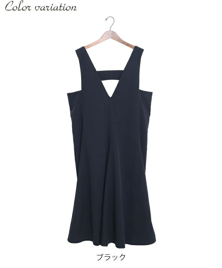 大きいサイズ レディース Ａラインフレアロングワンピース　nw-21015