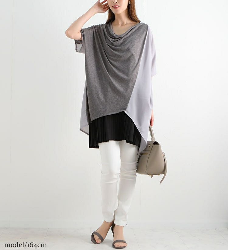 大きいサイズ レディース プリーツ切替えレイヤードキャミソール　gold861 【メール便可】