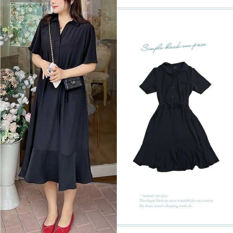 大きいサイズ レディース マーメイドスカートワンピース　goldy-736 【メール便可】