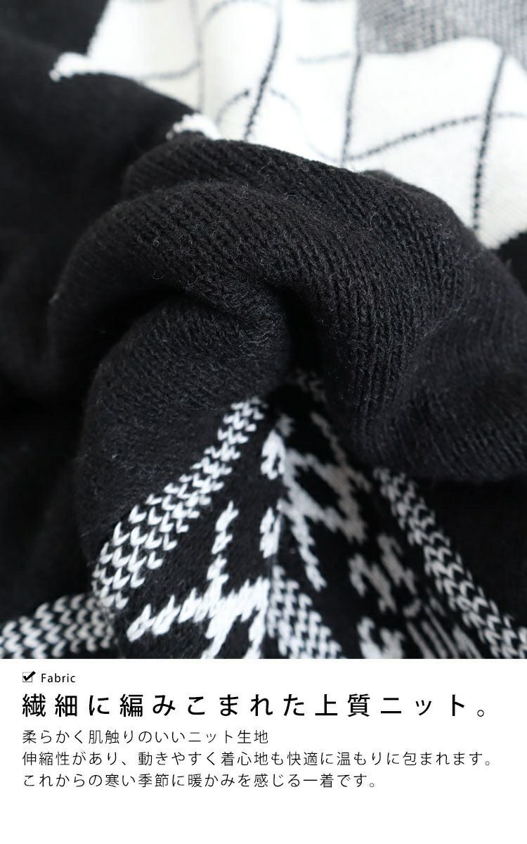 大きいサイズ レディース フリンジニットポンチョ　nhtb-210623