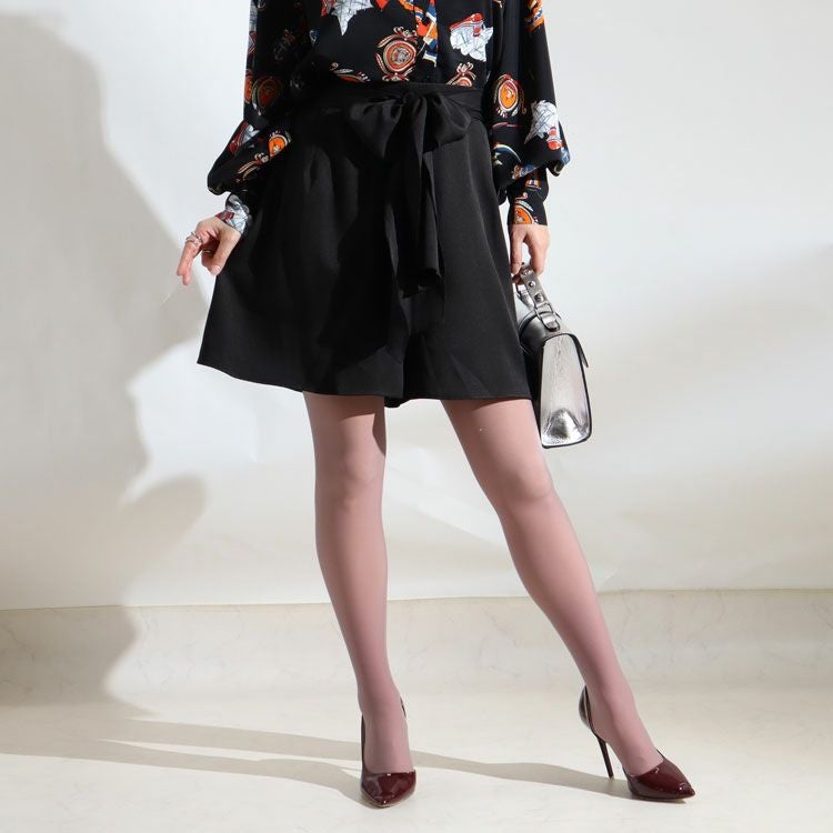 大きいサイズ レディース 透けて見えるタイツ　goldy-855　【メール便可】