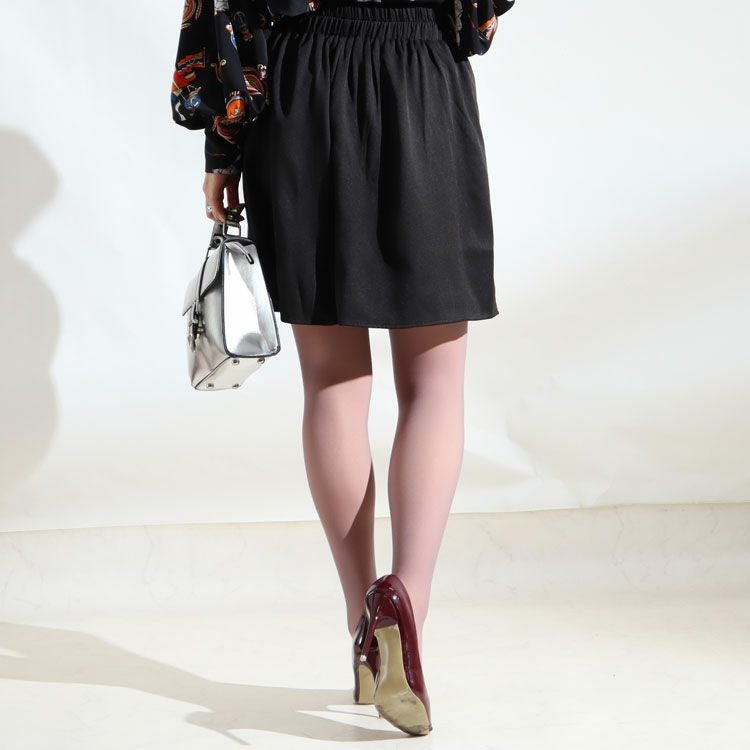 大きいサイズ レディース 透けて見えるタイツ　goldy-855　【メール便可】