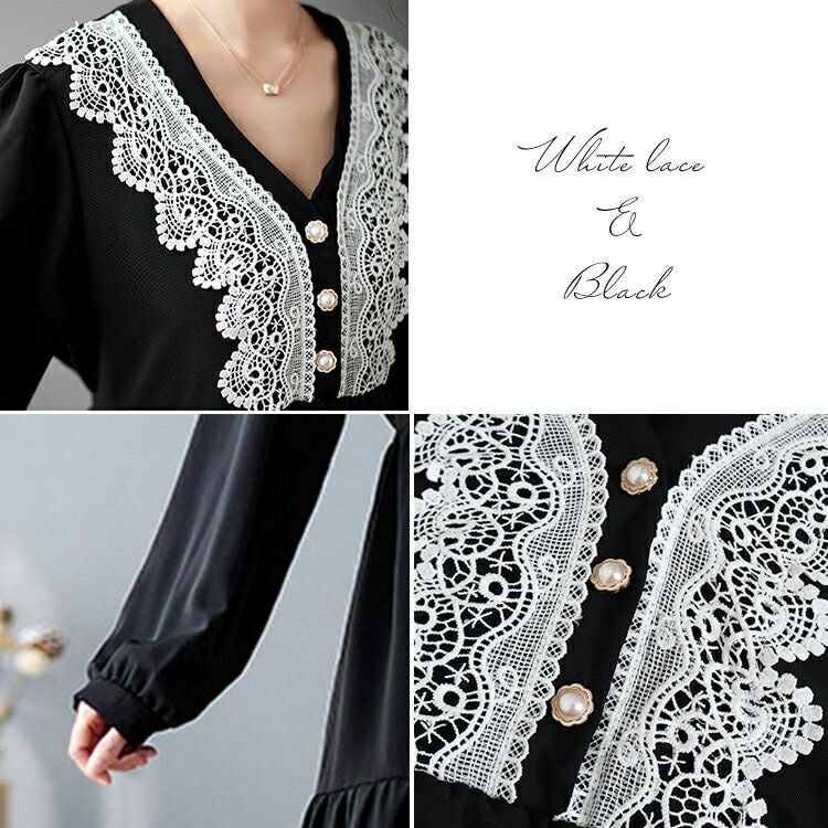 大きいサイズ レディース ホワイトレースティアードワンピース　goldy-894