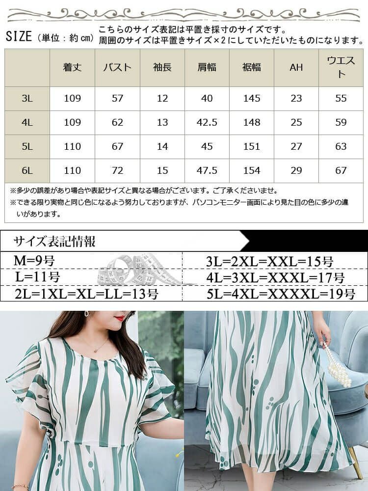 大きいサイズ レディース シースルー半袖フレアワンピース　goldy-932 【ゆうパケット可】