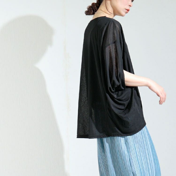 大きいサイズ レディース 変形ドルマンシアープルオーバー　kt-22003