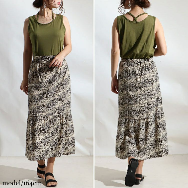 大きいサイズ レディース 吸水速乾三つ編みタンクトップ　mncut-122217 【メール便可】