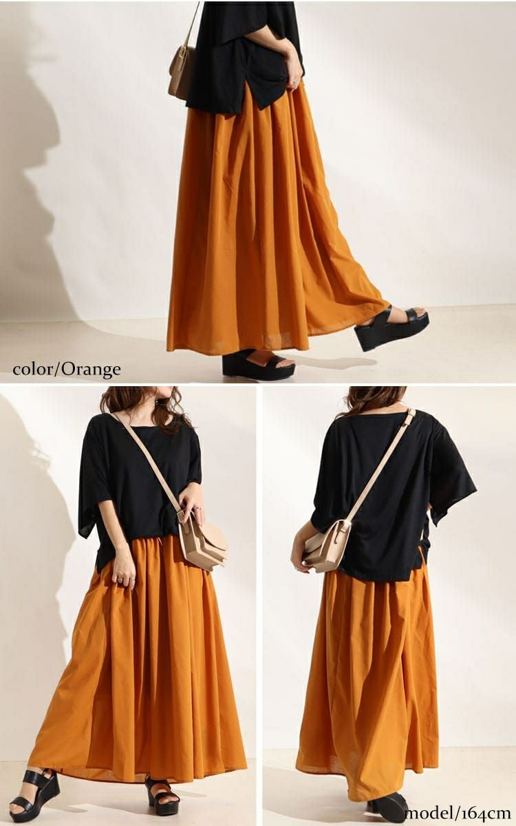 大きいサイズ レディース 異素材ドッキングワンピース　nw-22002