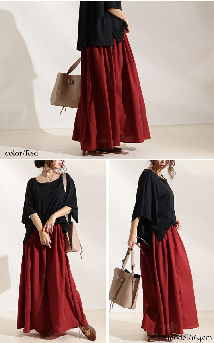 大きいサイズ レディース 異素材ドッキングワンピース　nw-22002