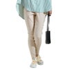 大きいサイズ レディース 冷感キラテクスキニーパンツ　cpdai-656003 アイボリー