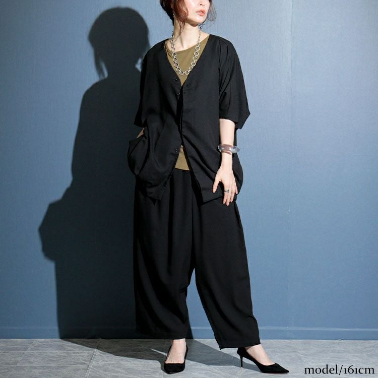 大きいサイズ レディース バルーンパンツ　nw-22014 【メール便可】