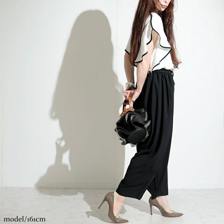 大きいサイズ レディース バルーンパンツ　nw-22014 【メール便可】