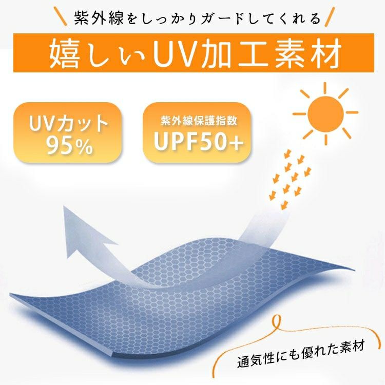 大きいサイズ レディース UVカット95％日焼け止めサンバイザー　goldy-1096