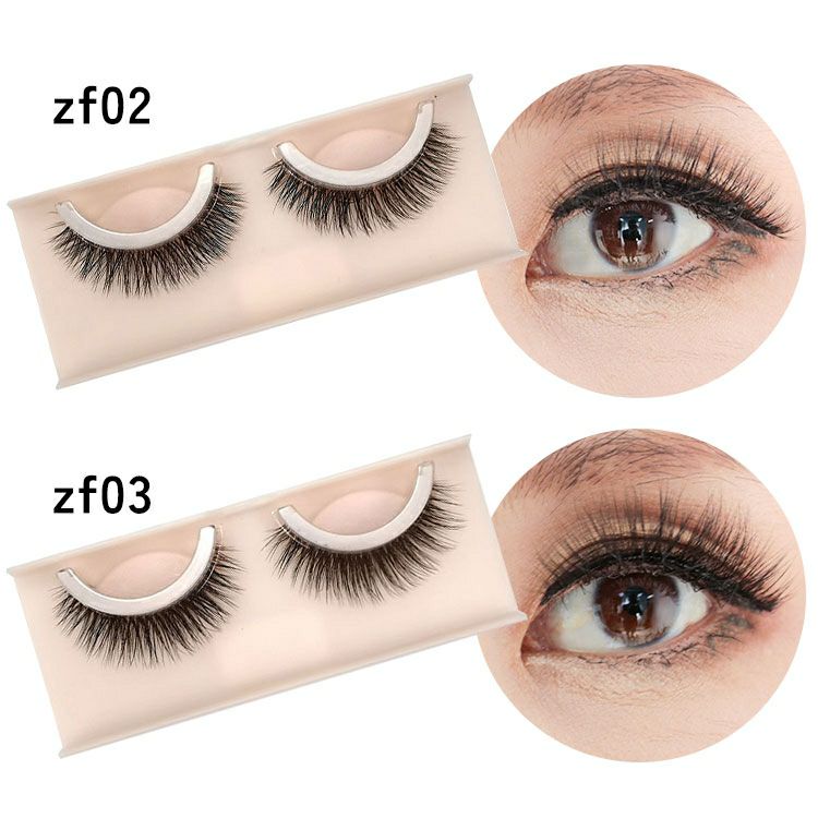 大きいサイズ レディース ミンクつけまつげ　goldy-1078 【メール便可】