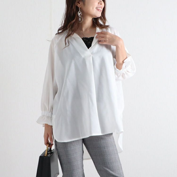 大きいサイズ レディース レース付け襟　goldy-1095 【メール便可】