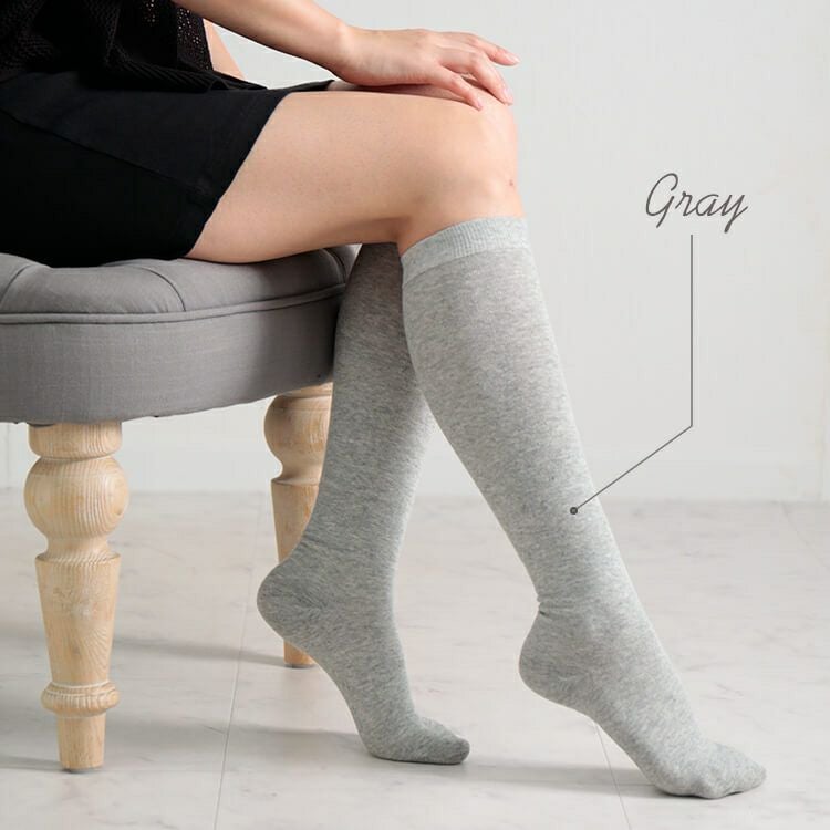 大きいサイズ レディース 着圧ハイソックス　goldy-1064 【メール便可】