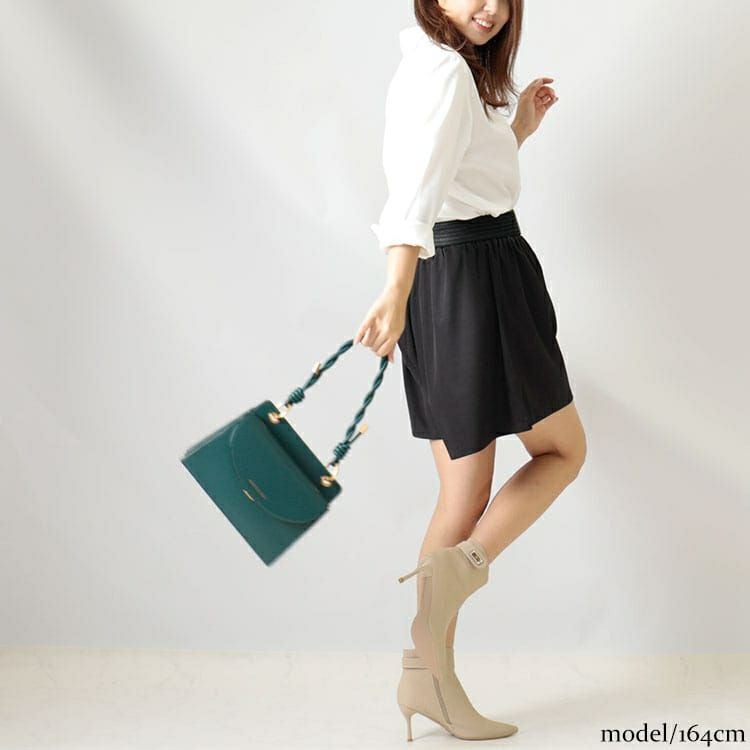 大きいサイズ レディース フレアショートパンツ　nw-22023 【メール便可】